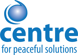 Centre for Peaceful Solutions Logo White